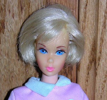 1970's Barbie close-up