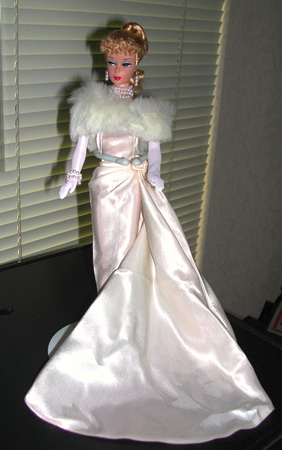 Barbie with vintage gown