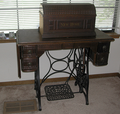 New Home Treadle Sewing Machine